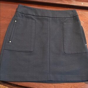 H&M Dark blue Mini Skirt with Pockets